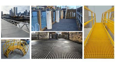 FRP Grating in Industrial Use